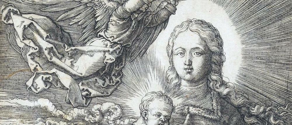 Die gefundene Zeichnung zeigt Maria mit Kind. Sie ist jetzt wieder zurück in der Sammlung der Staatsgalerie Stuttgart.