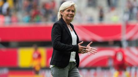Kurz vor Abpfiff. Für Silvia Neid werden die Olympischen Spiele das letzte Turnier als Bundestrainerin sein.