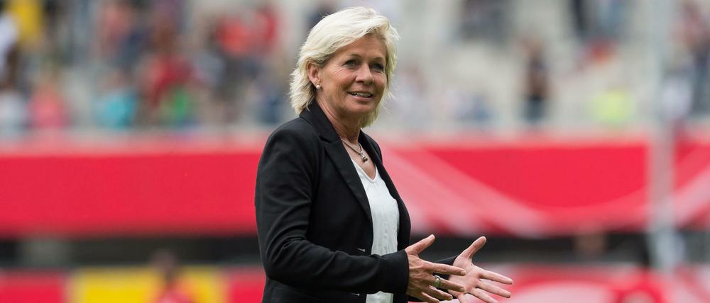 Kurz vor Abpfiff. Für Silvia Neid werden die Olympischen Spiele das letzte Turnier als Bundestrainerin sein.