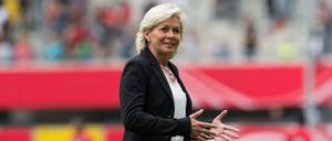 Kurz vor Abpfiff. Für Silvia Neid werden die Olympischen Spiele das letzte Turnier als Bundestrainerin sein.