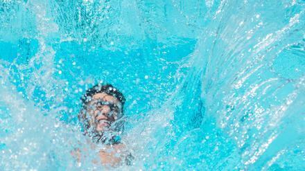 In Marzahn-Hellersdorf ist erst einmal nichts mit Abkühlung im Schwimmbad.