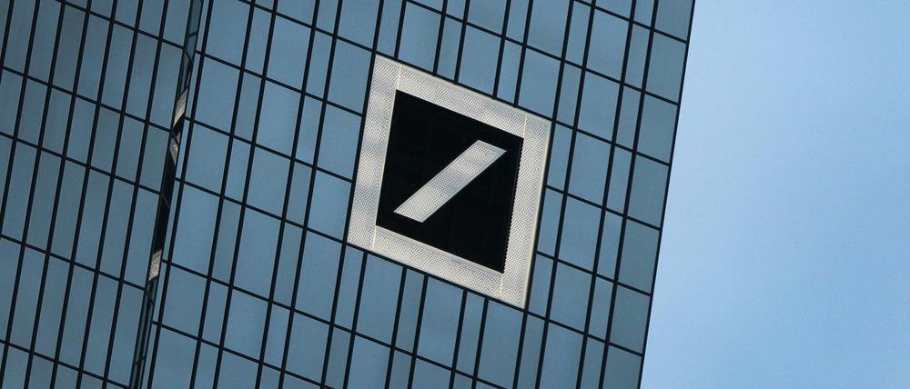 Die Zentrale der Deutschen Bank in Frankfurt am Main.