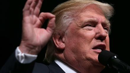 Donald Trump, republikanischer Präsidentschaftskandidat. 
