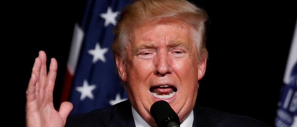 Präsidentschaftskandidat Donald Trump.
