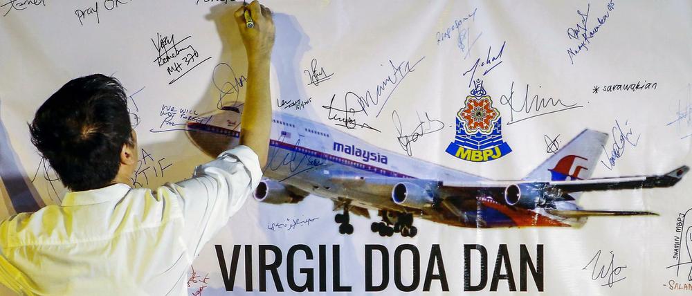 Die Angehörigen hoffen noch immer, dass aufgeklärt wird, was mit MH 370 geschah.