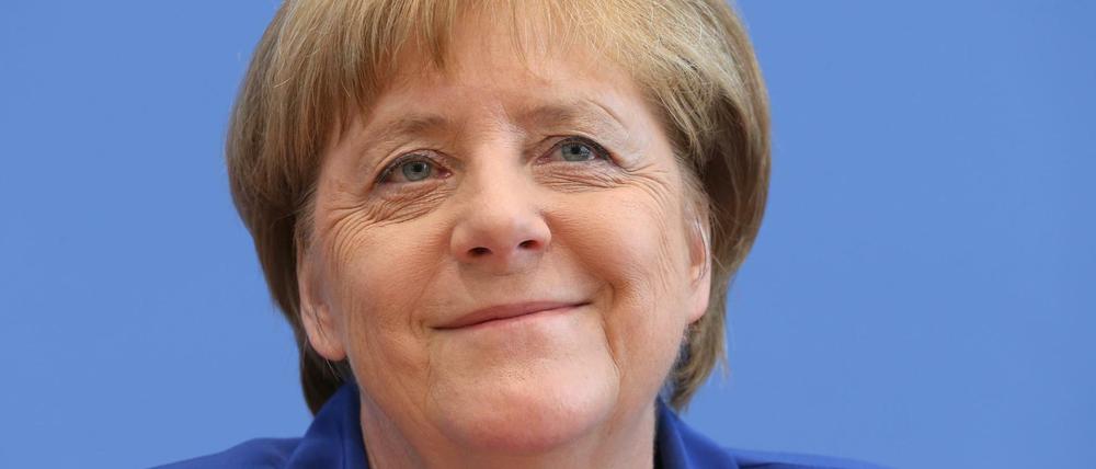 Bundeskanzlerin Angela Merkel (CDU) 