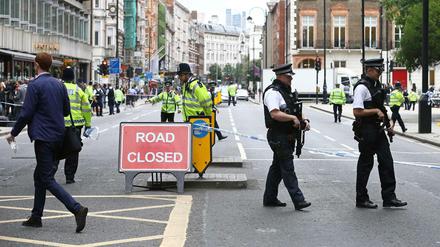 Messerattacke am Russell Square: Die Londoner Polizei hat ihre Präsenz erhöht.