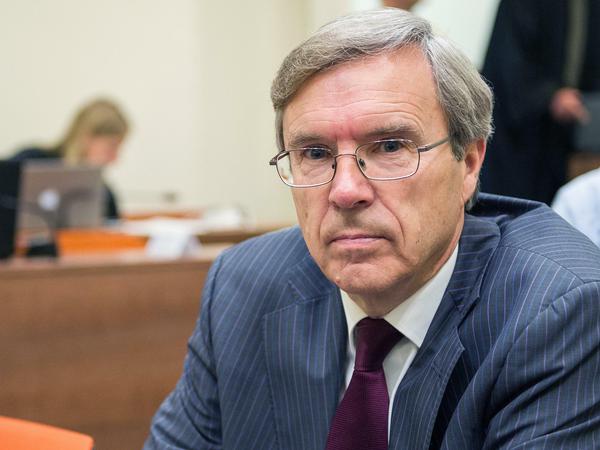 Henning Saß als Gutachter im NSU-Prozess in München.