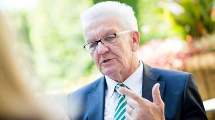 Winfried Kretschmann (Grüne), Ministerpräsident von Baden-Württemberg.