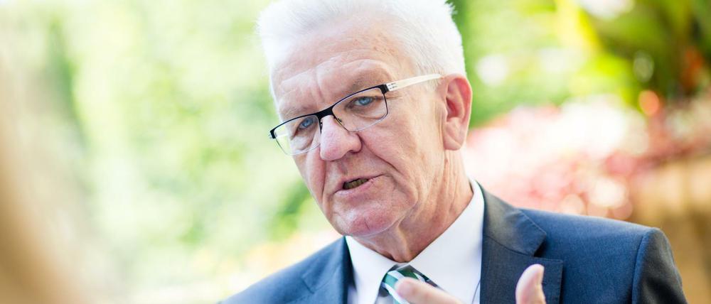 Winfried Kretschmann (Grüne), Ministerpräsident von Baden-Württemberg.