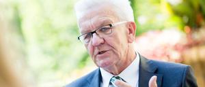 Winfried Kretschmann (Grüne), Ministerpräsident von Baden-Württemberg.