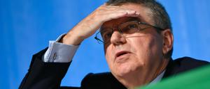 Kein Land in Sicht, IOC-Präsident Thomas Bach.