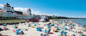 Gut gebucht. Wie hier an der Ostsee erfreuen sich die deutschen Reiseziele dieses Jahr an großer Beliebtheit.