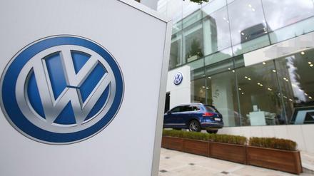 Eine Volkswagen-Filiale in Südkorea. 