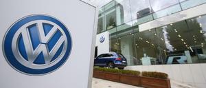 Eine Volkswagen-Filiale in Südkorea. 
