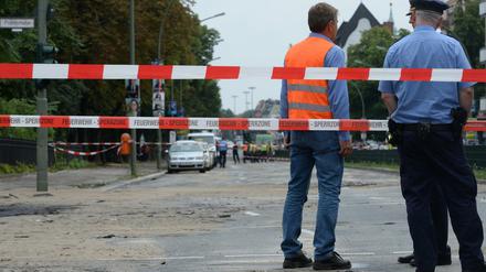 Seit Anfang August war der Mariendorfer Damm zwischen Alt-Mariendorf und Kaiserstraße nach einem Wasserrohrbruch gesperrt. Jetzt wird die Straße stadteinwärts wieder geöffnet.