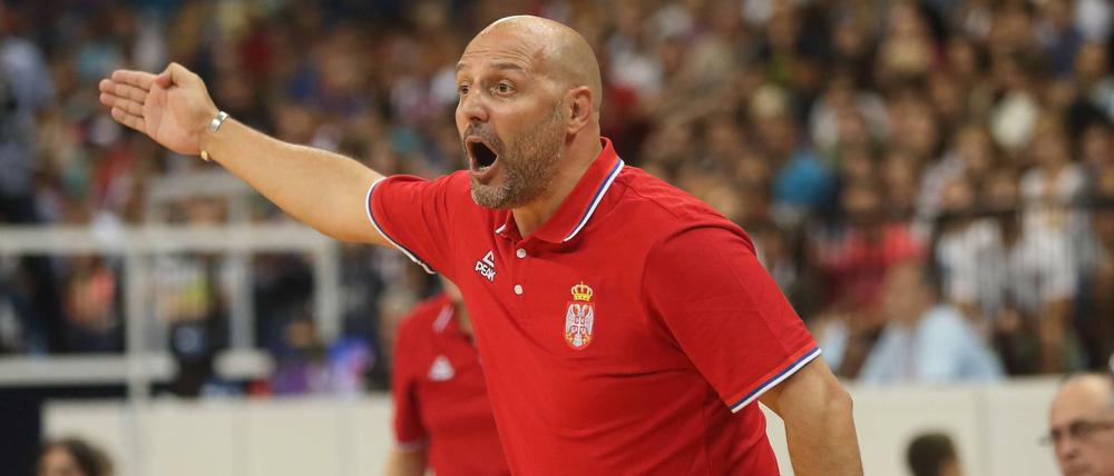 Aleksandar, genannt Sasa, Djordjevic betreut seit 2013 auch das serbische Nationalteam. 
