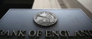 Zinssenkung beschlossen: Die Bank of England in London