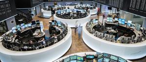 Die Börse in Frankfurt am Main. Ob die Deutsche Börse AG mit der Londoner LSE fusionieren kann, ist fraglich.