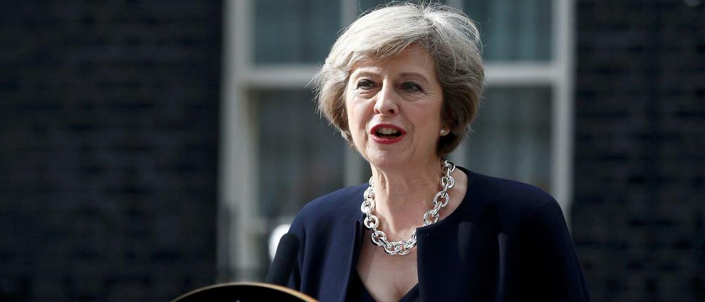 Theresa May.