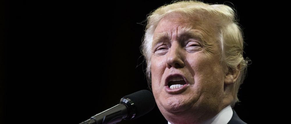 Dreht er jetzt völlig durch? Donald Trump, republikanischer Präsidentschaftskandidat.