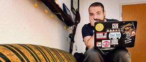 Nicht ohne mein Notebook. Firas Alshater, Deutschlands Flüchtlings-youtuber