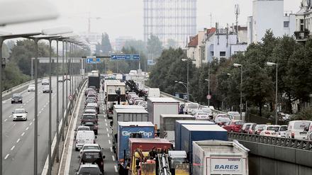 Die A100 soll bis zur Frankfurter Allee ausgebaut werden.