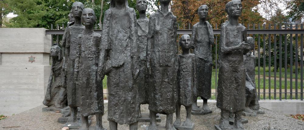 Das Denkmal in Mitte erinnert an die Deportation von jüdischen Berlinern.