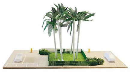 Grün im Grau. Kaltwassers geplanter „Los Angeles Garten“. 