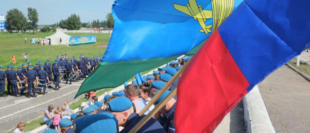 Tag der Luftlandetruppen in Omsk. 