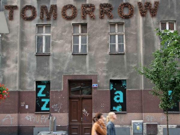 Straßenszene in Katowice.