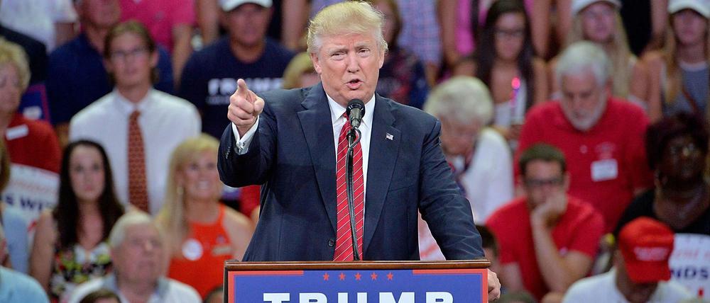 US-Präsidentschaftsbewerber Donald Trump