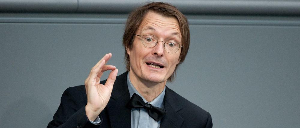 Der gesundheitspolitische Sprecher der SPD, Karl Lauterbach, auf einem Archivbild.
