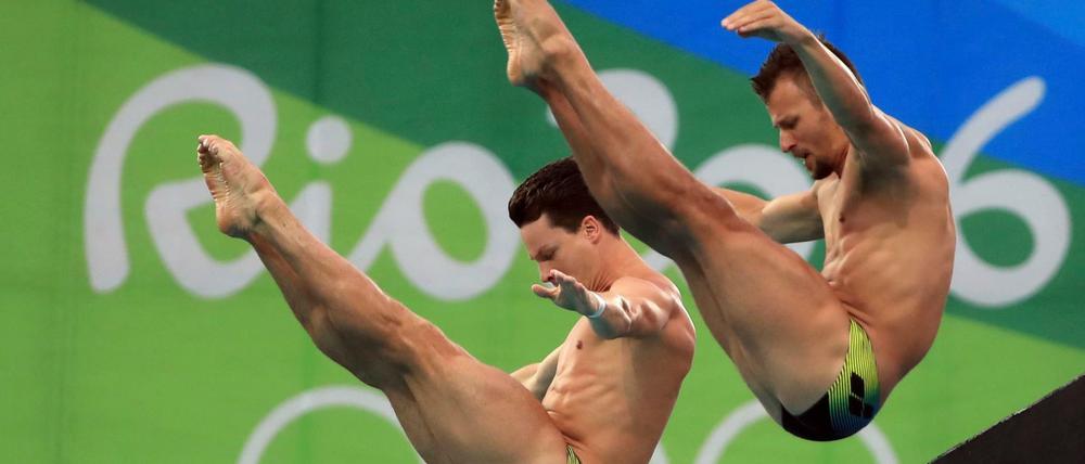 Patrick Hausding und Sascha Klein.