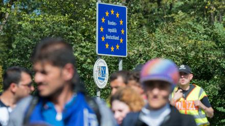 Besonders an der deutsch-österreichischen Grenze wurden viele Menschen abgewiesen.