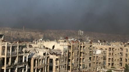 Die ehemalige Wirtschaftsmetropole Aleppo ist in weiten Teilen zerstört.