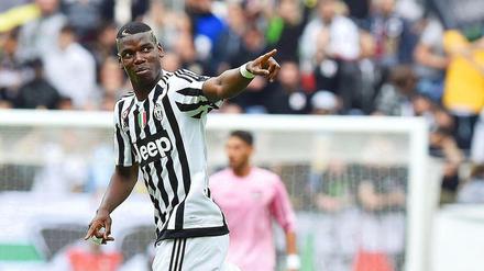 Rekordmann. Paul Pogba wechselt von Juventus Turin zu Manchester United.