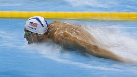 So stark wie eh und je: Michael Phelps dominiert die Schwimmwettbewerbe der olympischen Spiele wie schon 2004, 2008 und 2012.