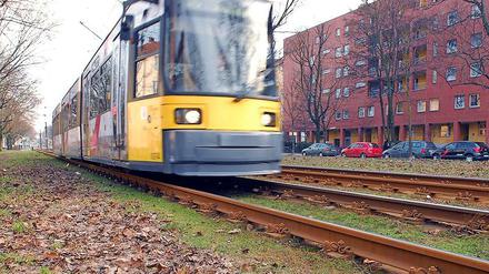 An der Straßenbahntrasse in der Osloer Straße gab es anfangs viele schwere Unfälle. Bei dem Negativ-Rekord 2015 spielte die Tram allerdings keine nennenswerte Rolle.