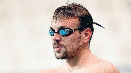 Paul Biedermann hält die Weltrekorde über 200 und 400 Meter Freistil. Heute startet er um 18.30 Uhr in die Wettkämpfe. 