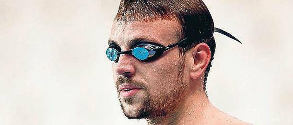 Paul Biedermann hält die Weltrekorde über 200 und 400 Meter Freistil. Heute startet er um 18.30 Uhr in die Wettkämpfe. 