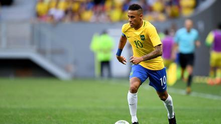 Die Hoffnung Brasiliens: Neymar.