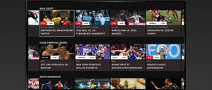 Live-Fußball der Oberligen aus England, Spanien, Italien und Frankreich steht im Mittelpunkt des Streaming-Dienstes Dazn.
