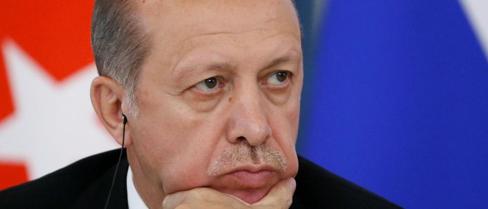 Der türkische Präsident Erdogan sucht neue Freunde.