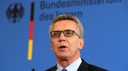 Bundesinnenminister Thomas de Maizière (CDU) hat am 11. August Maßnahmen zur Erhöhung der Sicherheit in Deutschland vorgestellt.
