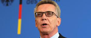 Bundesinnenminister Thomas de Maizière (CDU) hat am 11. August Maßnahmen zur Erhöhung der Sicherheit in Deutschland vorgestellt.