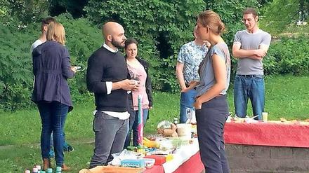 Hilfe finden unter Freunden und Experten, zum Beispiel bei einem Picknick der Stiftung