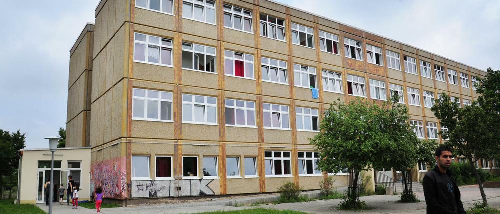 Die Zustände im vom PeWoBe betriebenen Flüchtlingsheim in der Hellersdorfer Maxi-Wander-Straße standen zuletzt in der Kritik.
