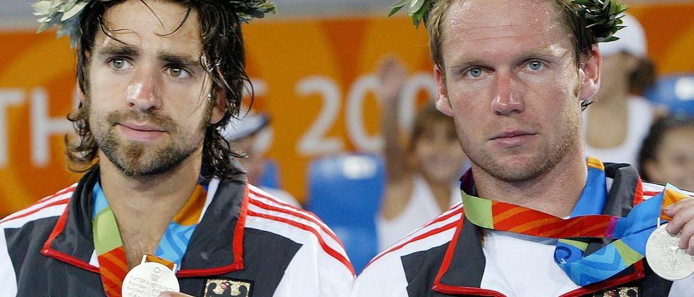Zum Lachen, wo es doch zum Heulen ist: Kiefer (links) und Schüttler.