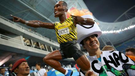 Der Jamaikaner Usain Bolt ist zu Lande der Superstar der Olympischen Spiele zu Rio und wird in Brasilien sogar mit Pelé verglichen. 